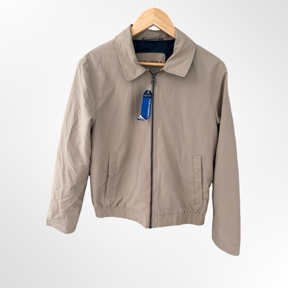 Nautica Performance Water Resistant Bomber Style Jacket NWT Size L